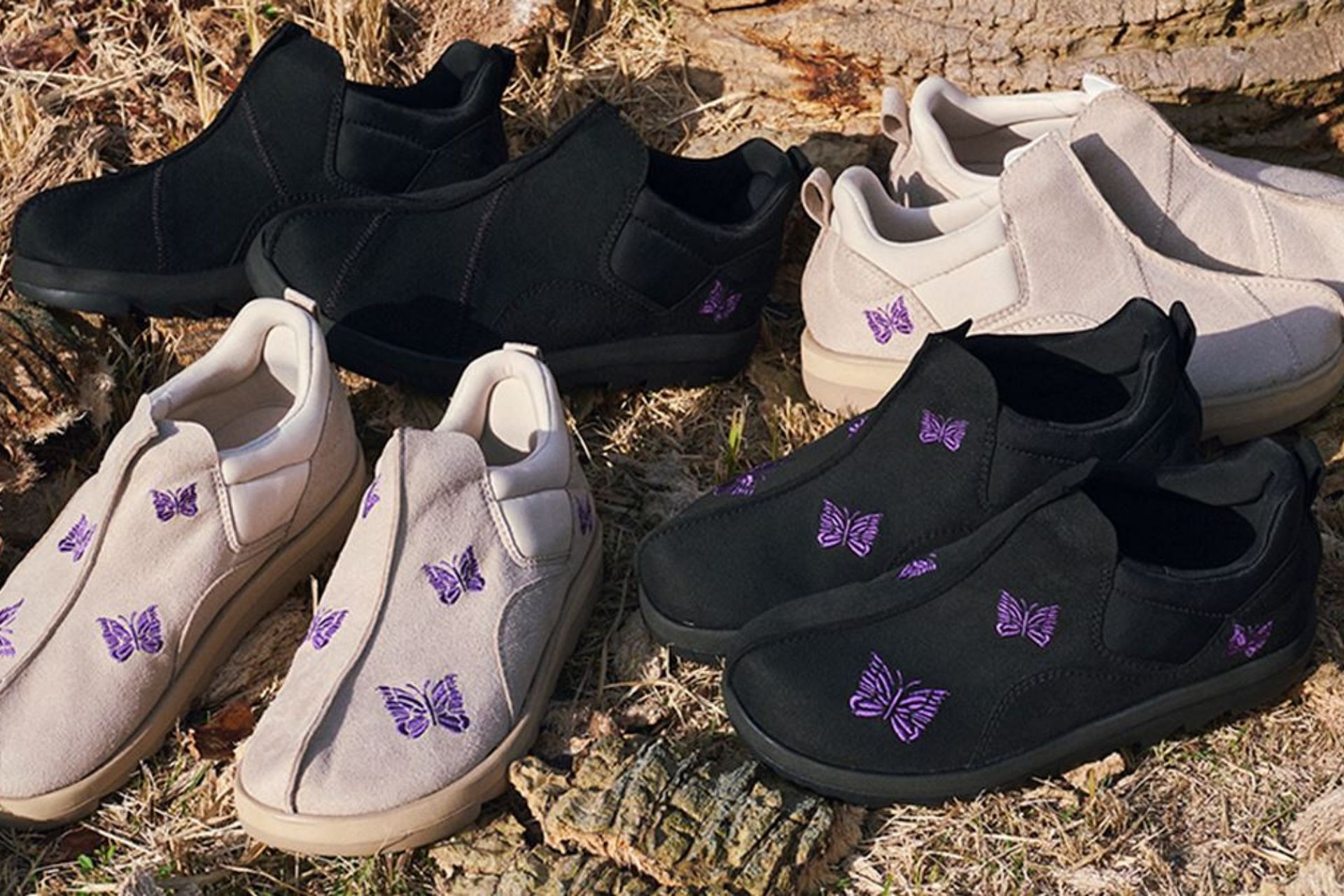 Reebok x Needles Beatnik Moc sneaker collection (Image via Reebok)