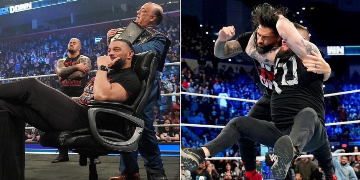 Kevin Owens attacked Roman Reigns and The Bloodline on SmackDown