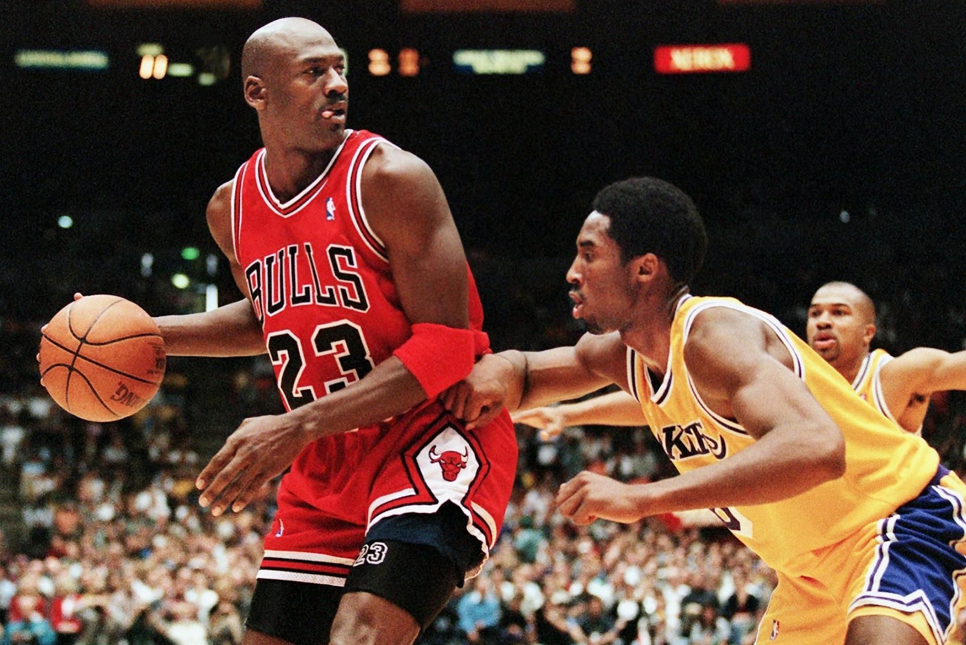 Michael Jordan (left) vs Kobe Bryant