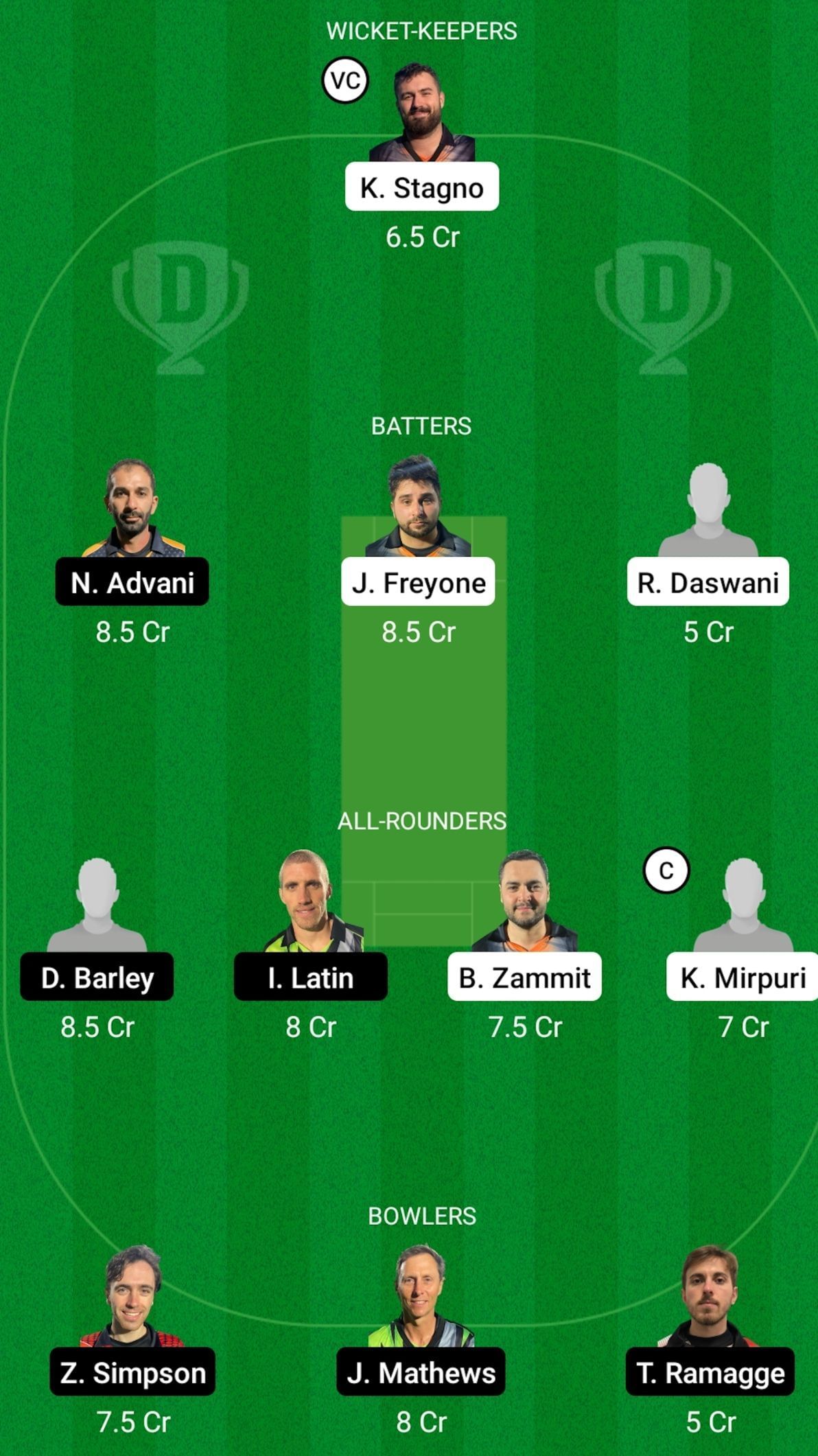 SLG vs RGC Dream11 Prediction Team Today, Grand League