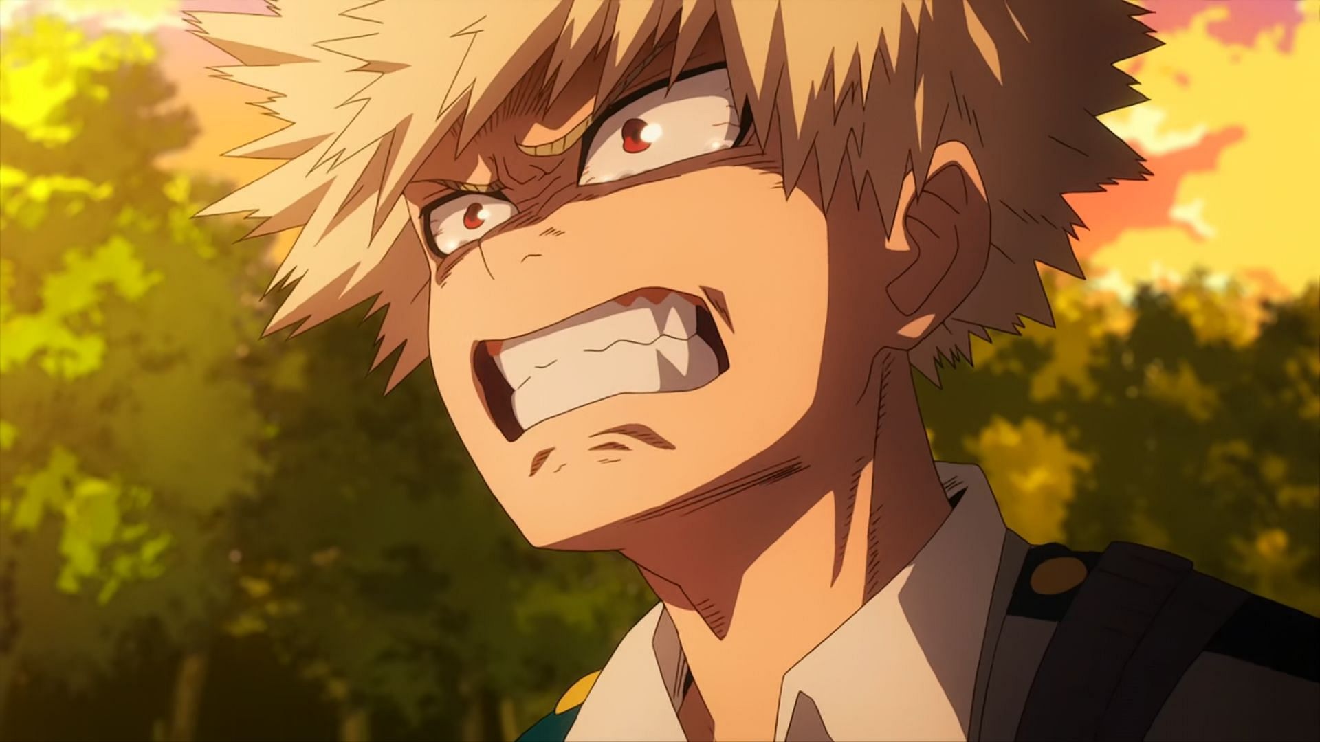 Bakugo as seen in the series&#039; anime (Image via Studio Bones)