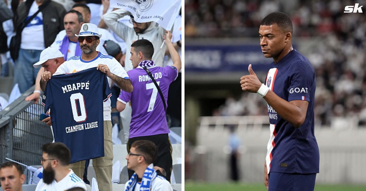 Kylian Mbappe was watching Copa del Rey at a Gala