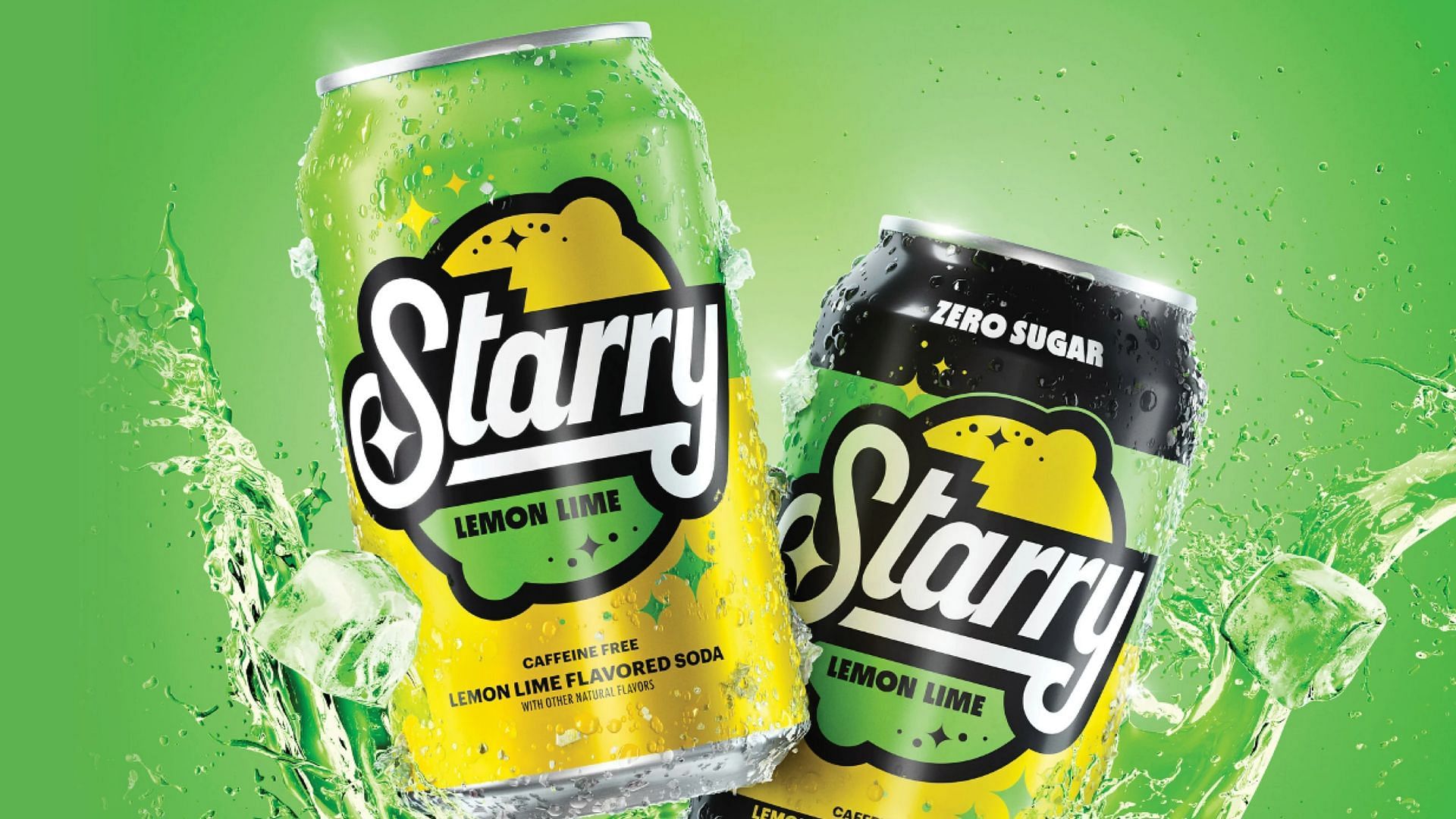 The new Starry feature a similar yet new and refreshing flavor profile to the discontinued Sierra Mist (Image via PepsiCo)