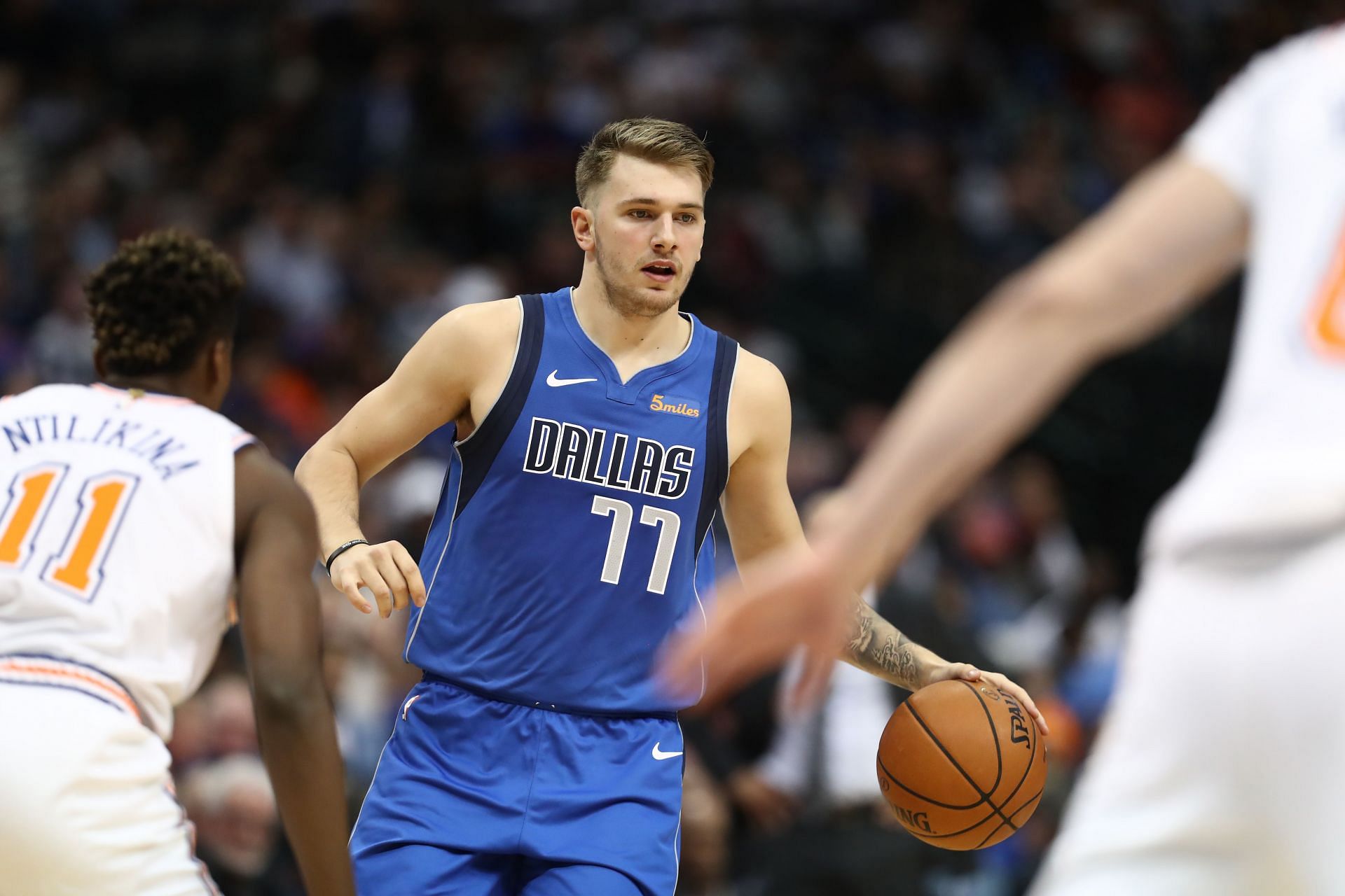 Doncic had no problem adjusting to the NBA (Image via Getty Images)