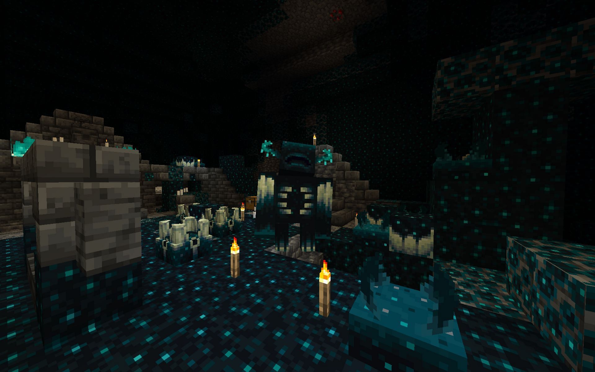 Warden is the scariest and strongest hostile mob in Minecraft (Image via Mojang)