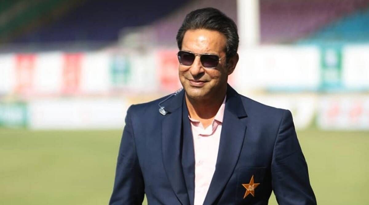 Wasim Akram. (Image Credits: Indian Express)