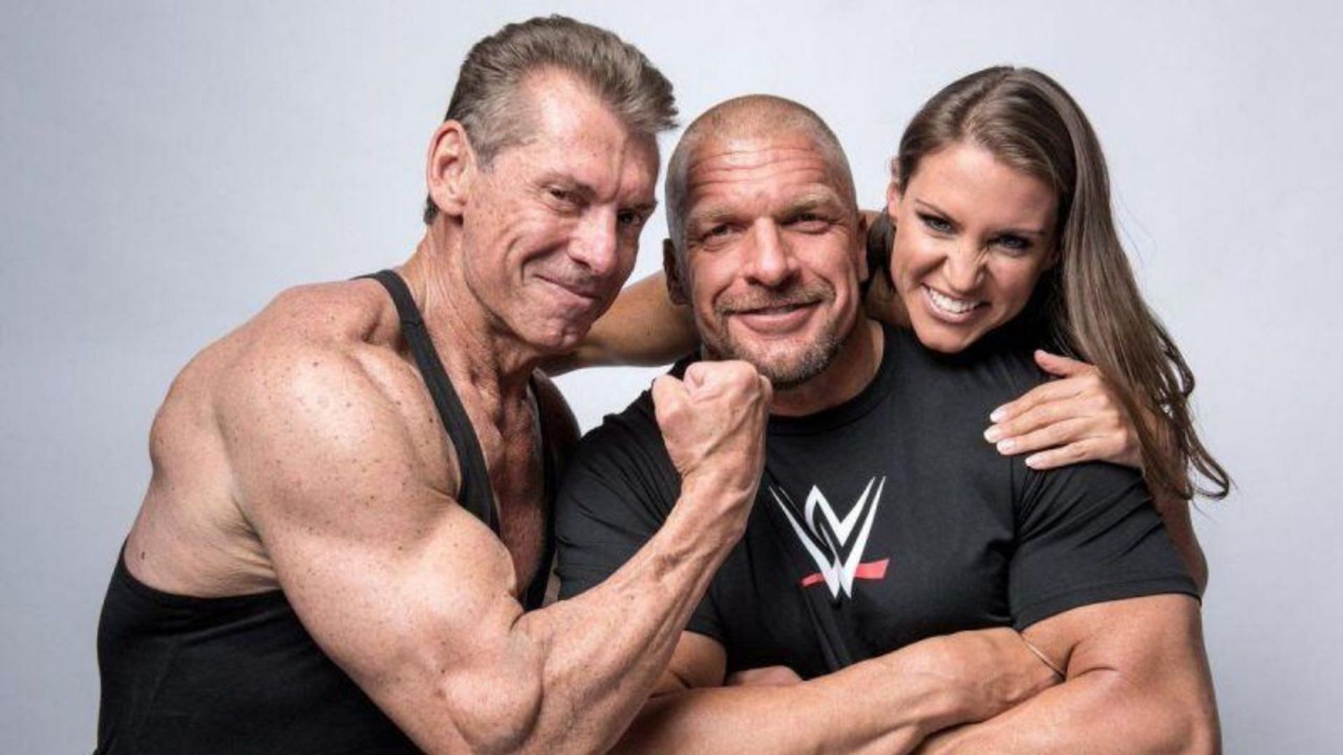 Vince McMahon and Former WWE Champion Triple H
