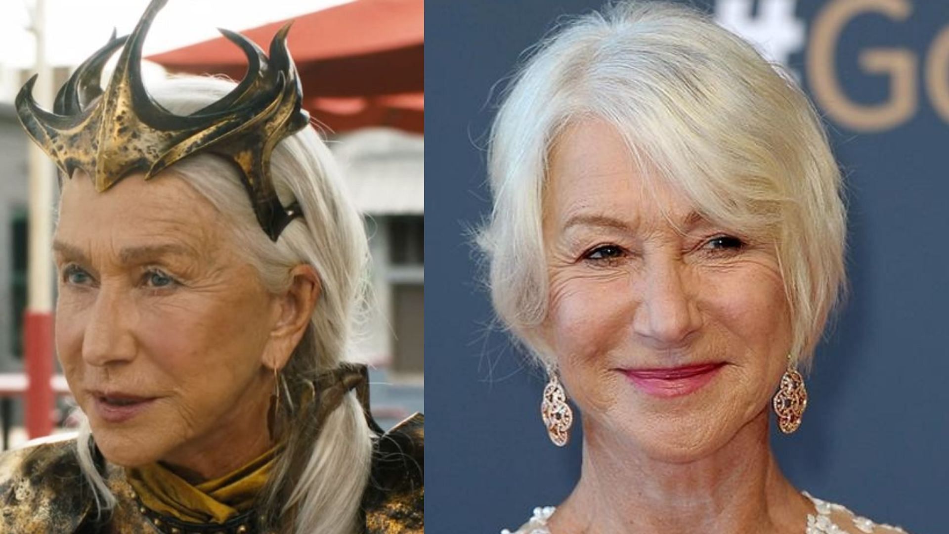 Helen Mirren plays Hespera in Shazam! Fury of the Gods (Images via WB Pictures/DC/Mega)