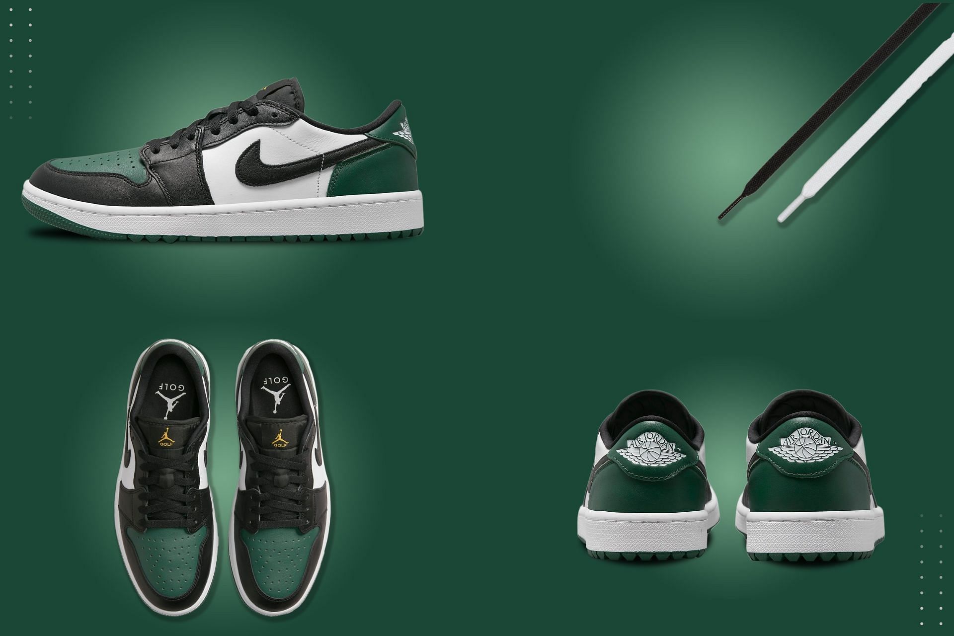 Nike: Air Jordan 1 Low Golf “Noble Green” shoes: Where to buy