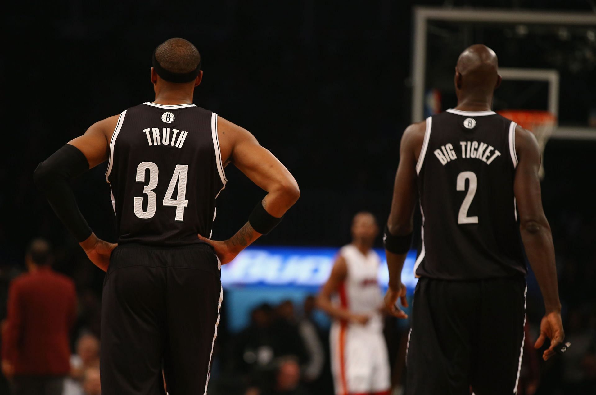 Piece and Garnett were in final stages of their careers in Brooklyn.