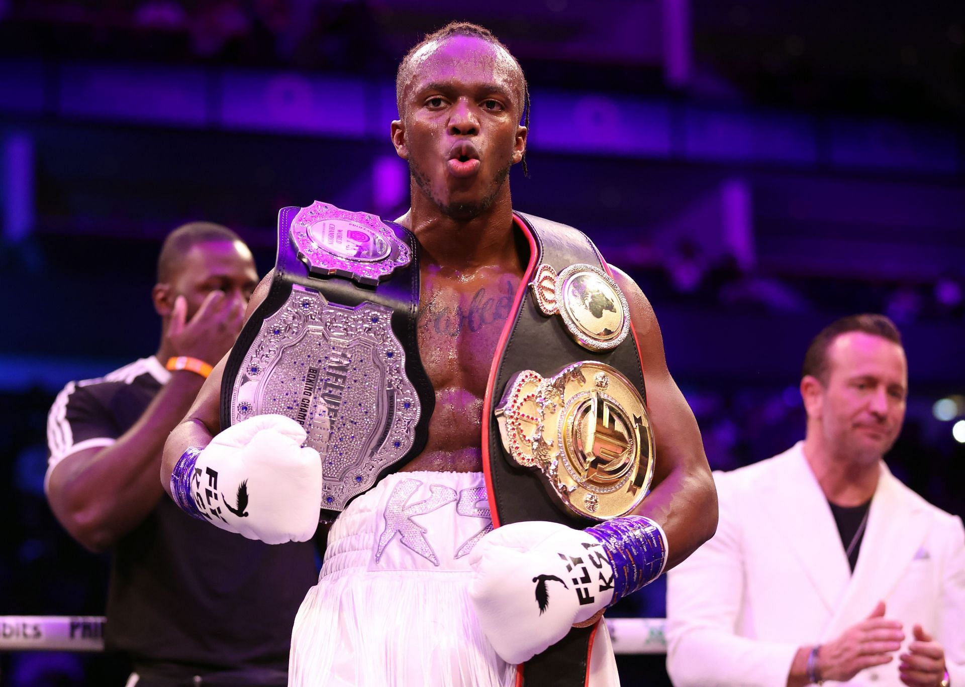 Boxing in London - KSI v Wassabi