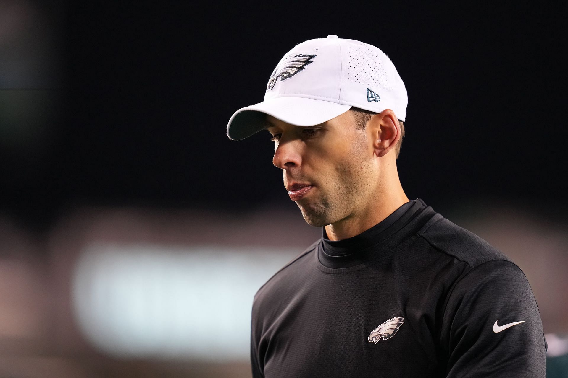 Jonathan Gannon at Los Angeles Chargers v Philadelphia Eagles