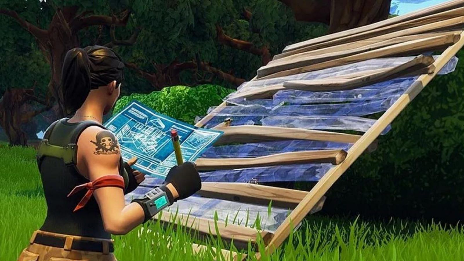 The first seasons of Fortnite did not have turbo building (Image via Epic Games)
