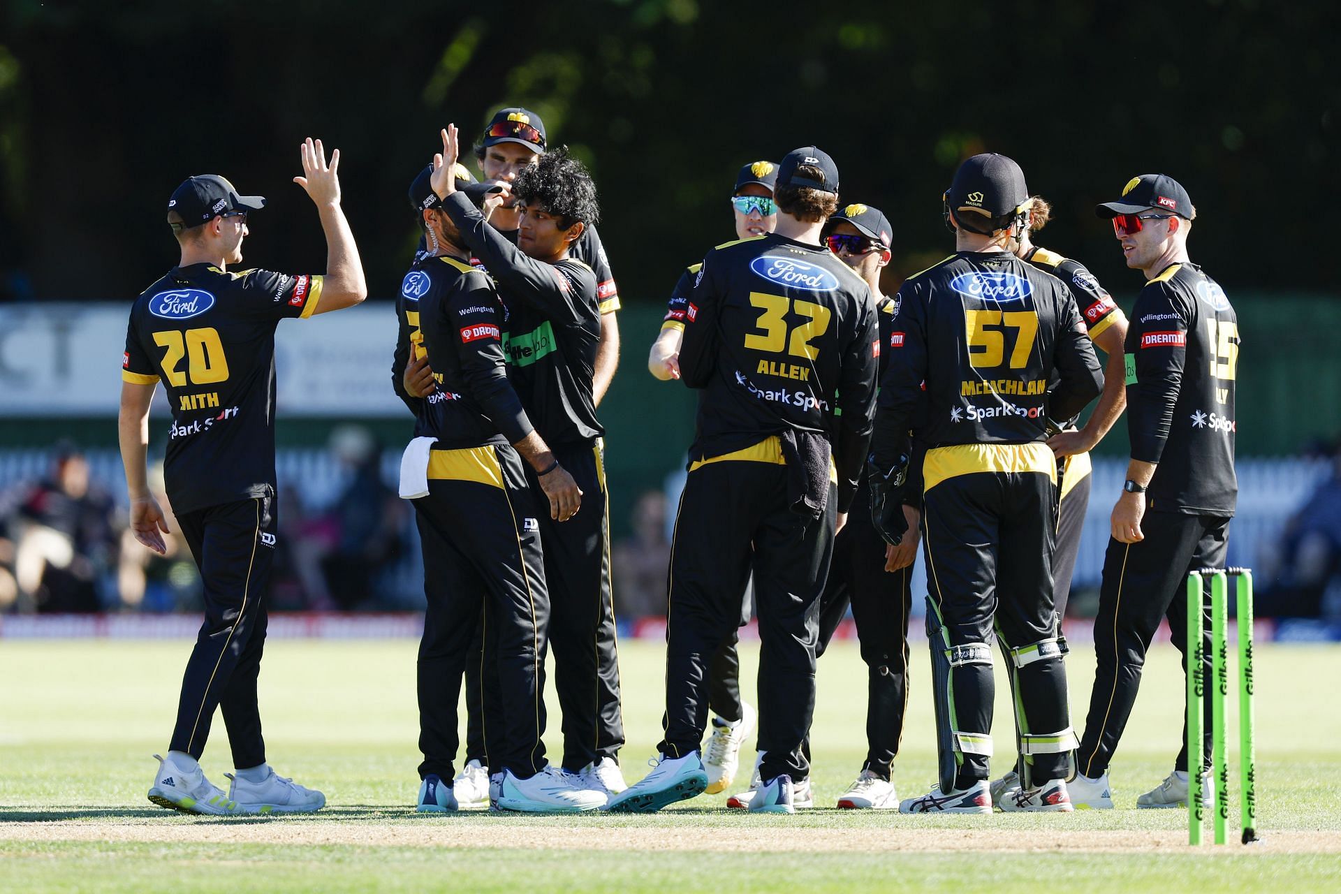 T20 Super Smash - Central Stags v Wellington Firebirds