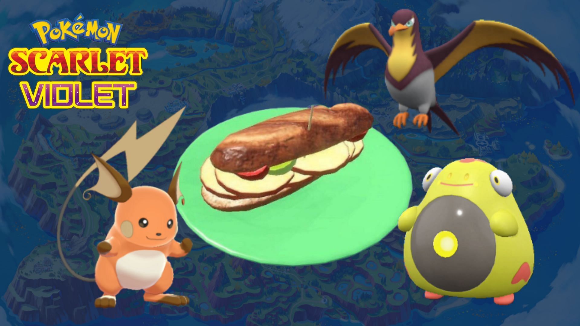 How to cook Shiny Fairy Sandwich in Pokemon Scarlet and Violet