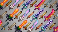 Terraria's Swords (Image Via PSNK)