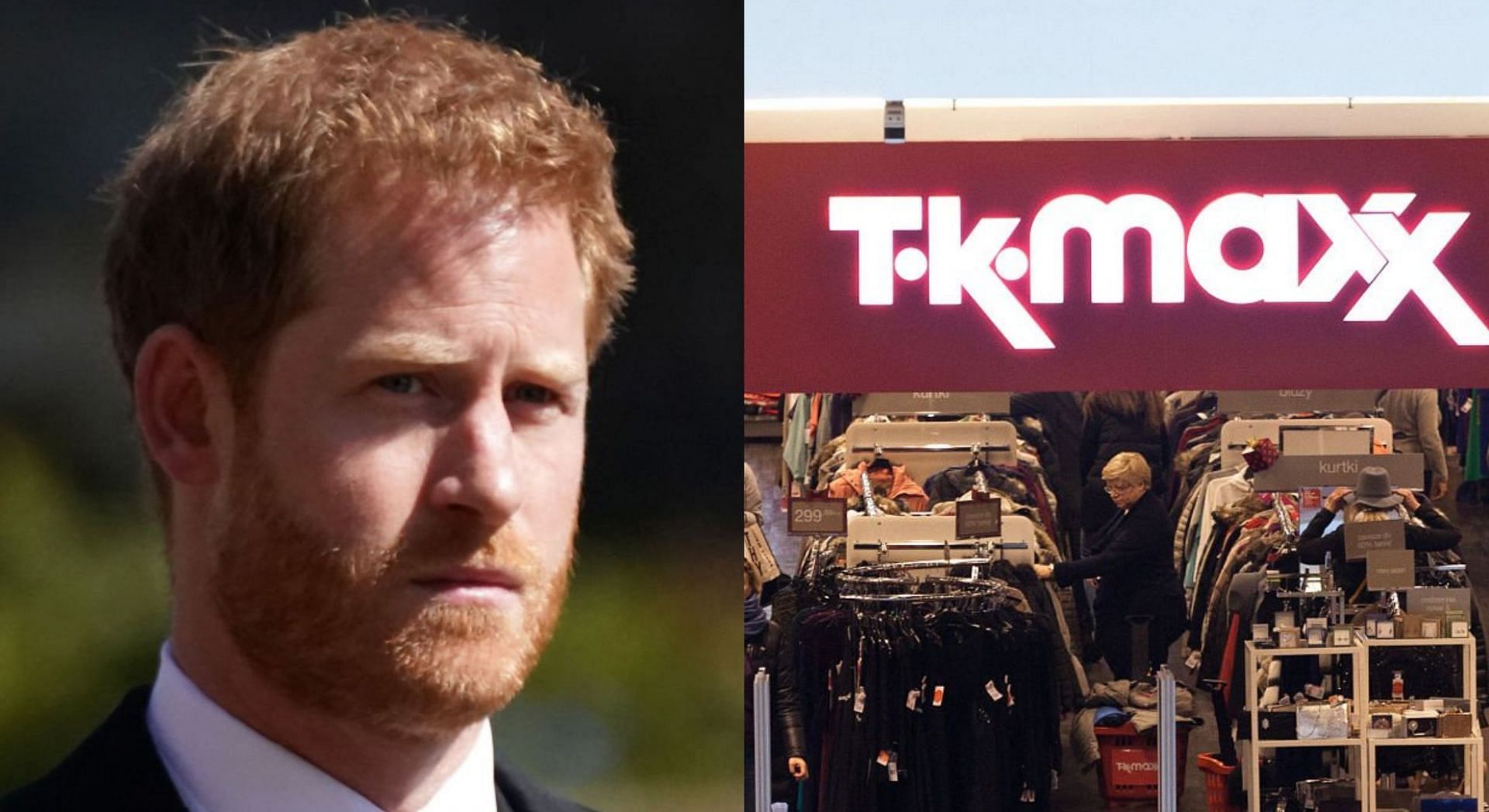 Prince Harry shared his fondness of shopping from TK Maxx in his memoir (Image via Getty Images)