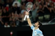 Novak Djokovic lies in wait for Tommy Paul at the 2023 Australian Open