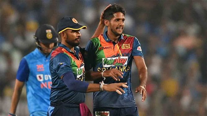 "I feel it worked in a positive way" - Kasun Rajitha reflects on most expensive figures in T20I cricket after a disciplined performance against India