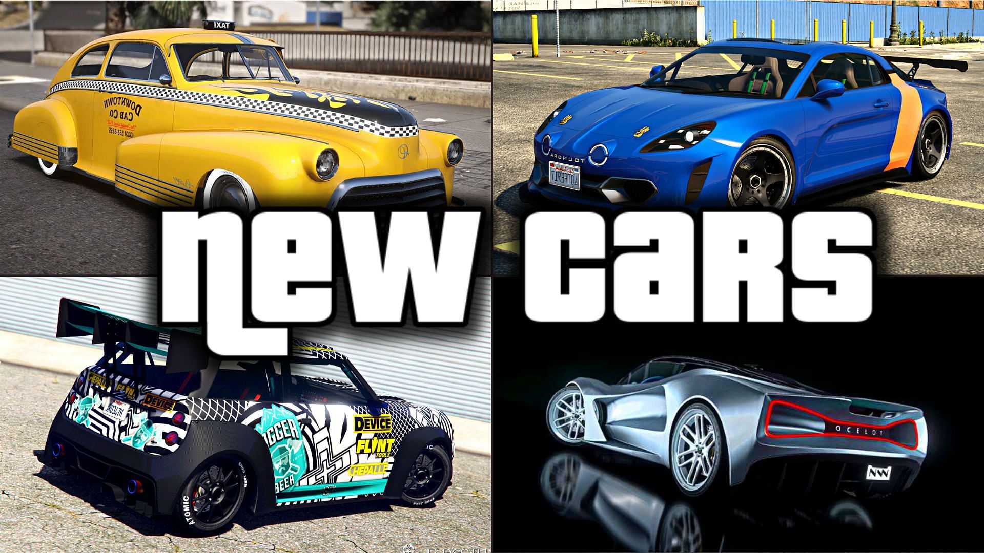 A list of ten new cars coming to GTA Online as part of the Los Santos Drug Wars drip feed (Image via Rockstar Games)