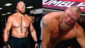 [PHOTO] 35-year-old top WWE Superstar teases a match with Brock Lesnar after WWE Royal Rumble