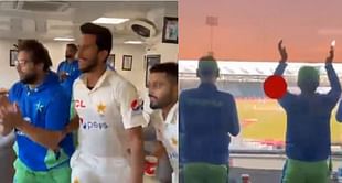 PAK vs NZ: सरफराज अहमद के शतक का ड्रेसिंग रूम में सभी खिलाड़ियों ने खास अंदाज़ में मनाया जश्न, PCB ने शेयर किया वीडियो