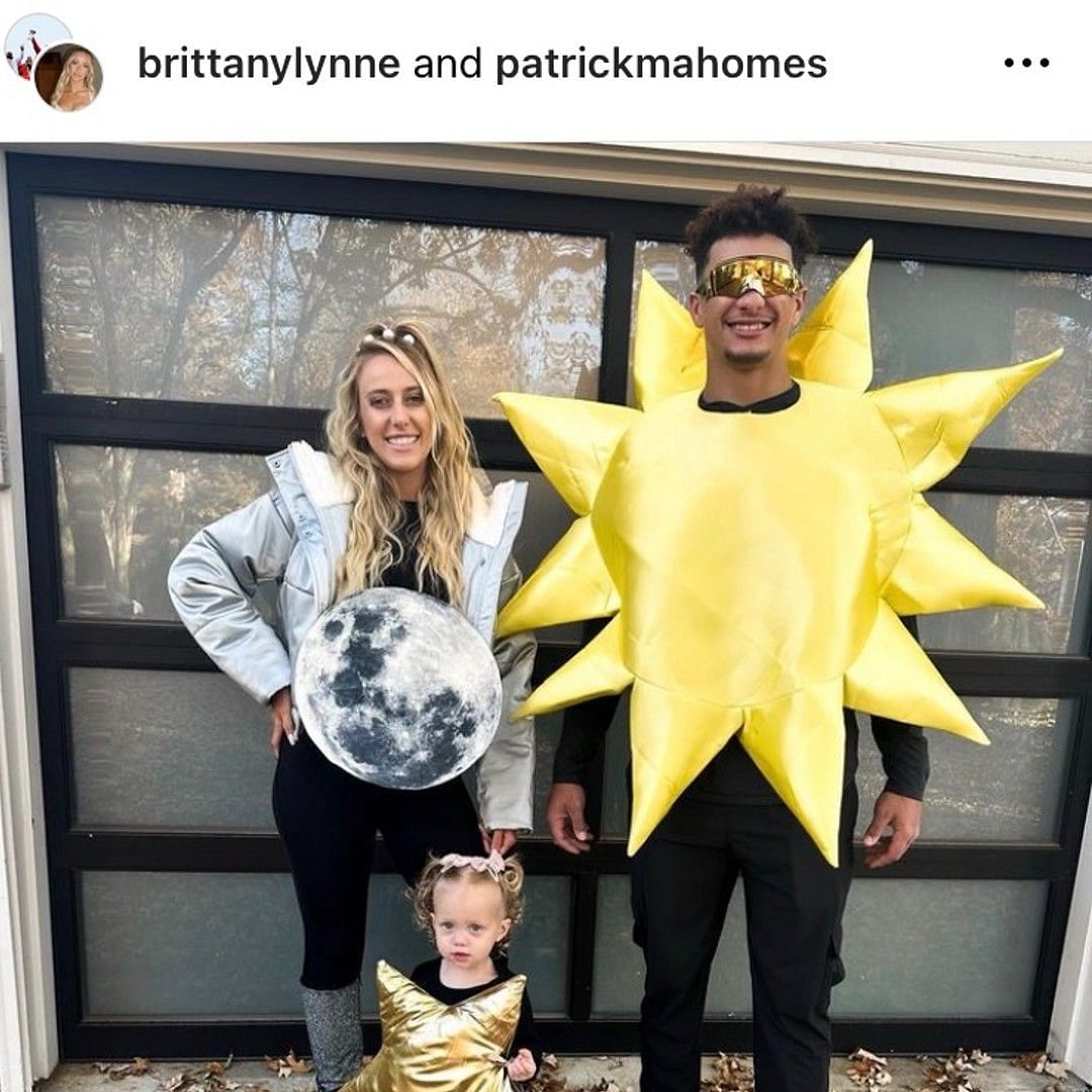 Patrick Mahomes, Pregnant Brittany Mahomes Halloween Costume: Photo