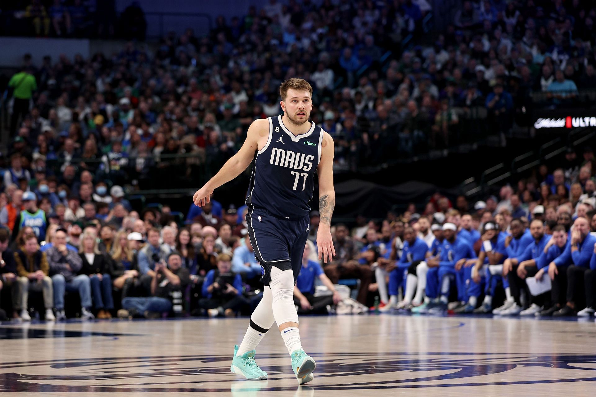 Doncic is playing best basketball of his impressive career (Image via Getty Images)