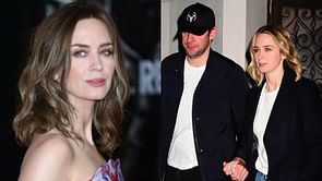 When Emily Blunt revealed her husband's reaction to her kissing former WWE Champion