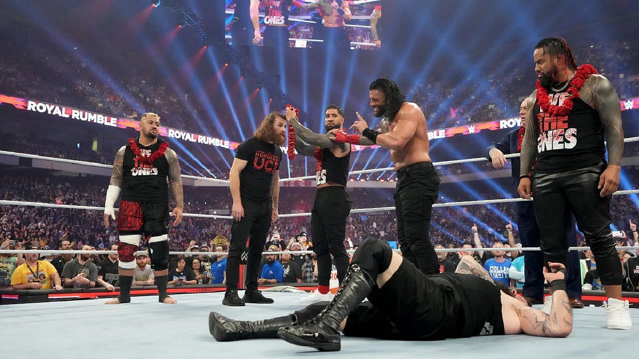 The final moments of Royal Rumble 2023