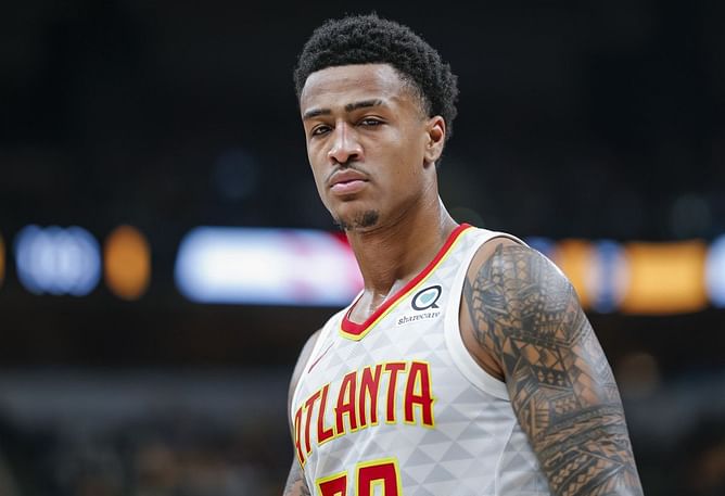 John Collins opens up on constantly being involved in trade rumors: "You saw it with Kevin Durant, right? He’s begging for trade"