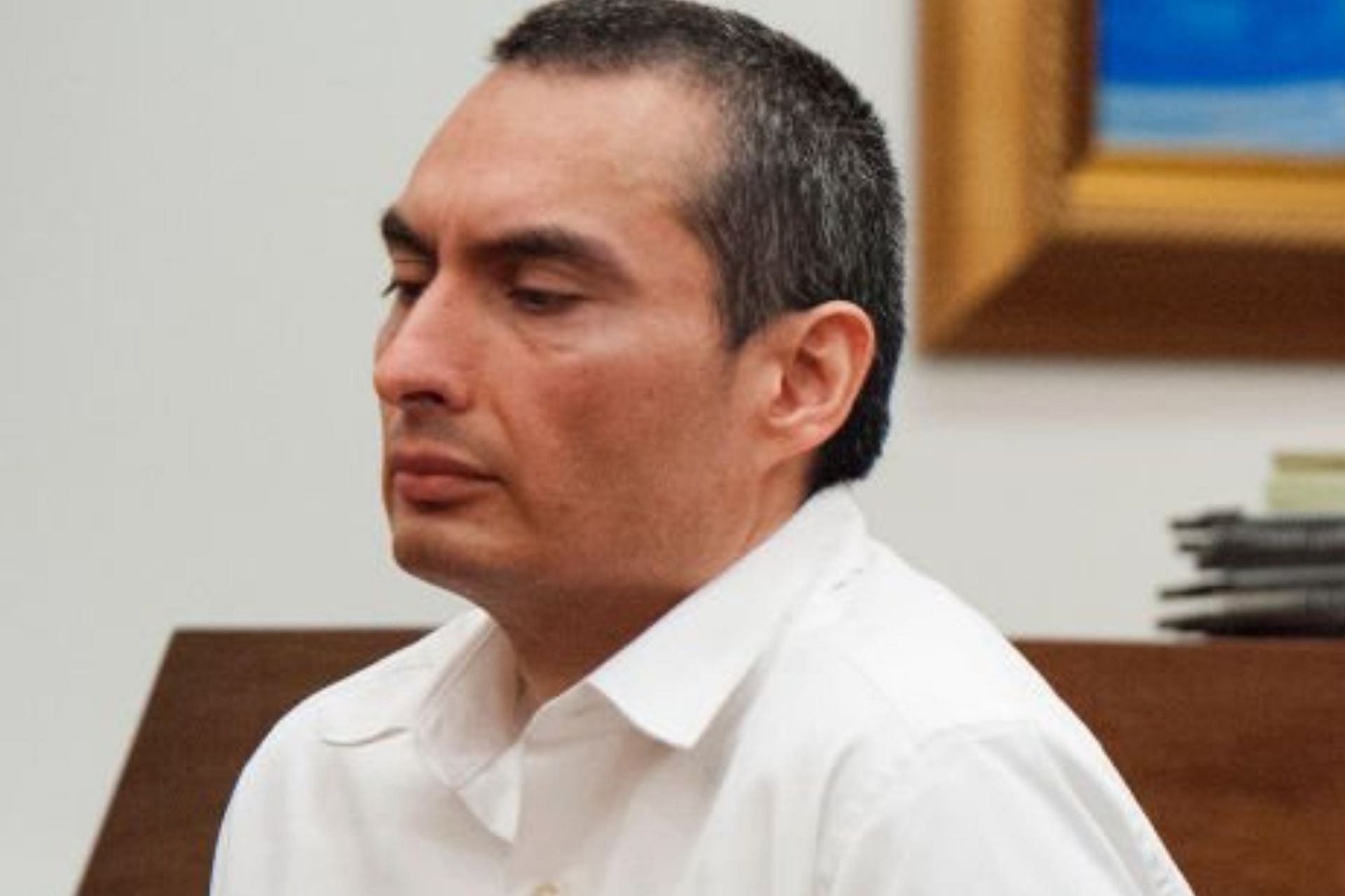 Sam Lopez in court during his May 2015 sentencing (Image via MediaNews Group/Getty Images)