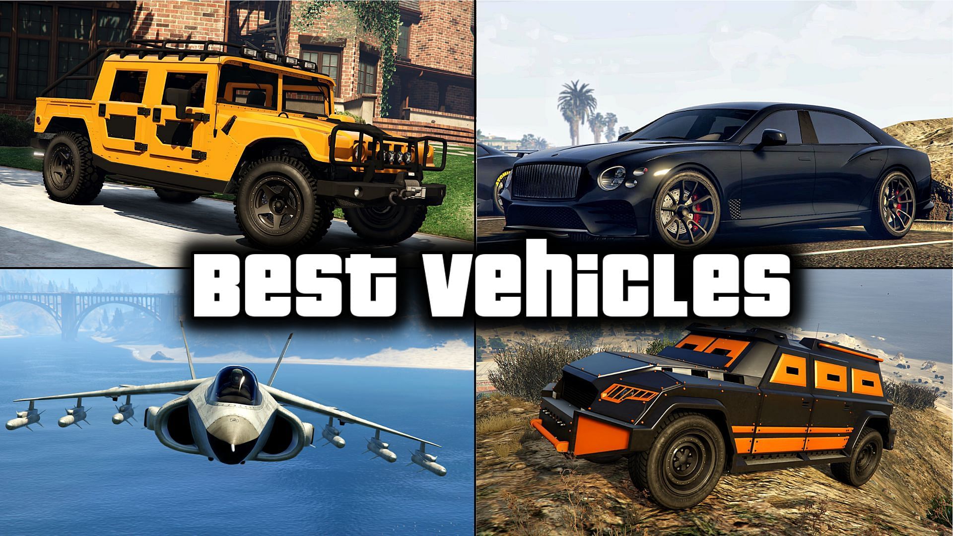 Top 5 GTA Online vehicles to buy this week (January 5 - January 11)