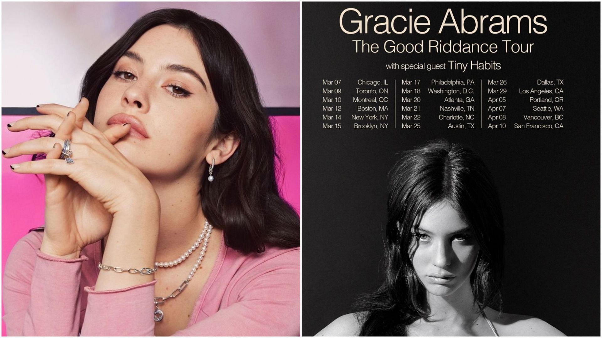 Gracie Abrams Good Riddance Tour 2023 Tickets, presale, where to buy