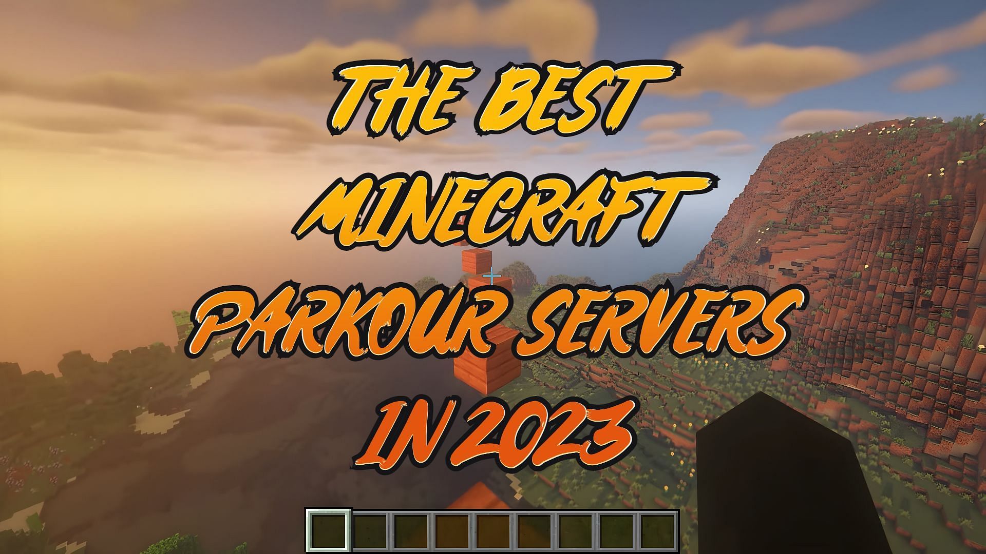 Minecraft parkour servers are extremely enjoyable (Image via Sportskeeda)