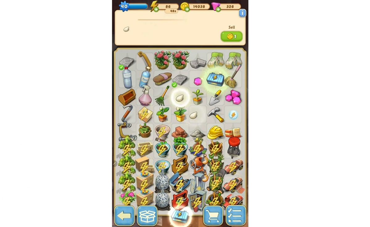 How to get a Planted Flower in Merge Mansion