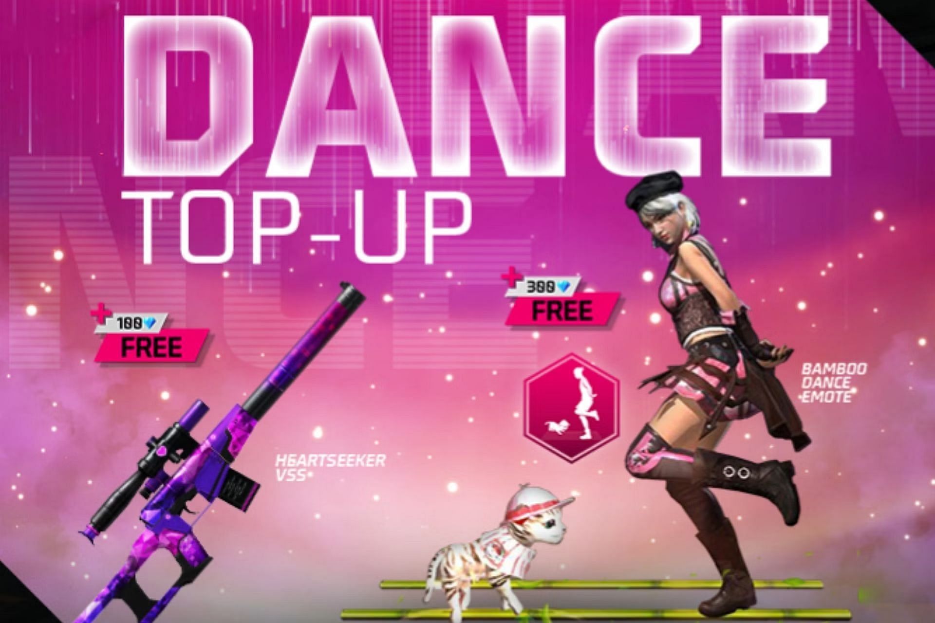 Dance Top-Up इवेंट (Image via Garena)