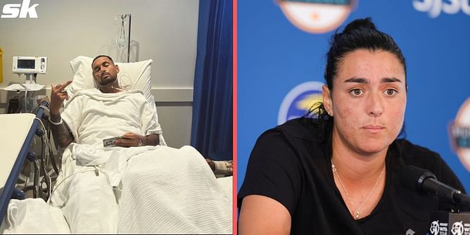 Ons Jabeur wishes Nick Kyrgios a speedy recovery after knee surgery