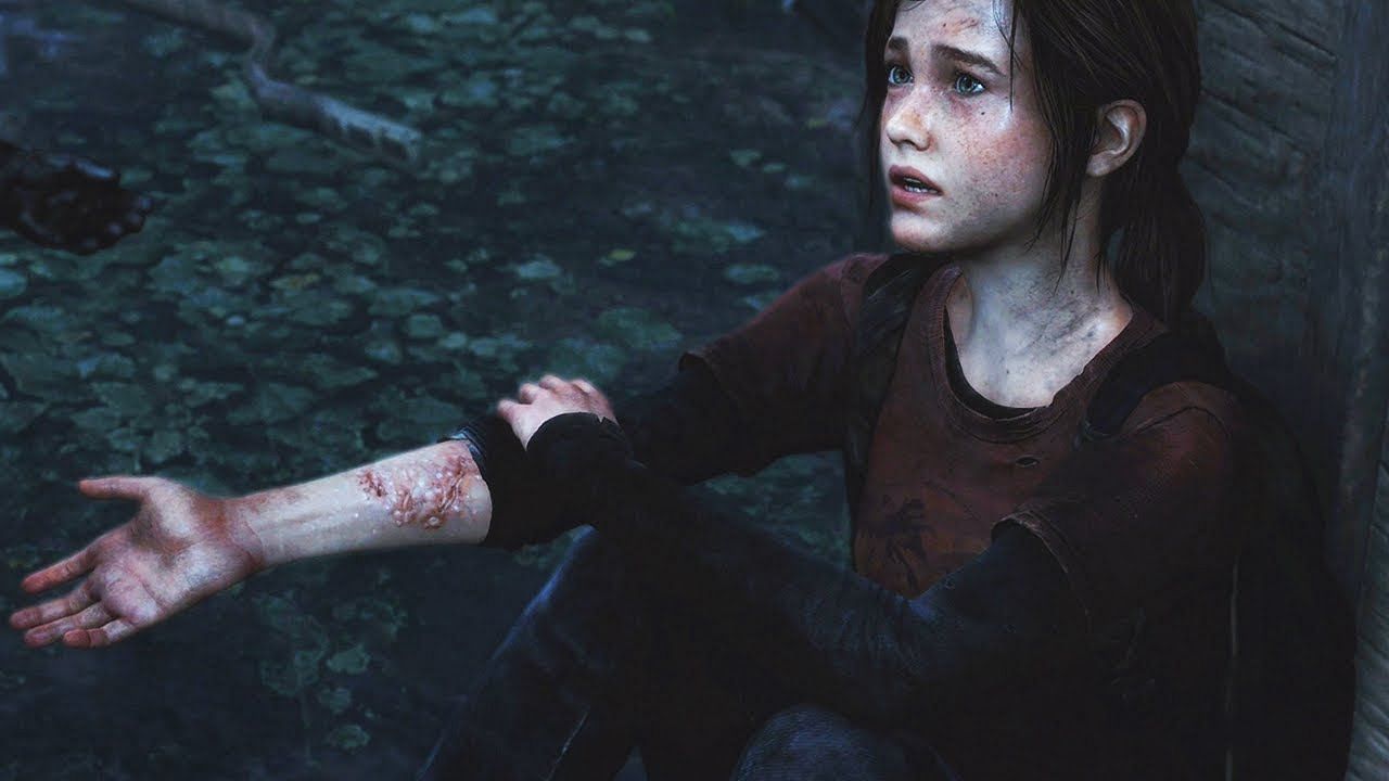 Ellie&#039;s bite in The Last of Us (Image via Naughty Dog)