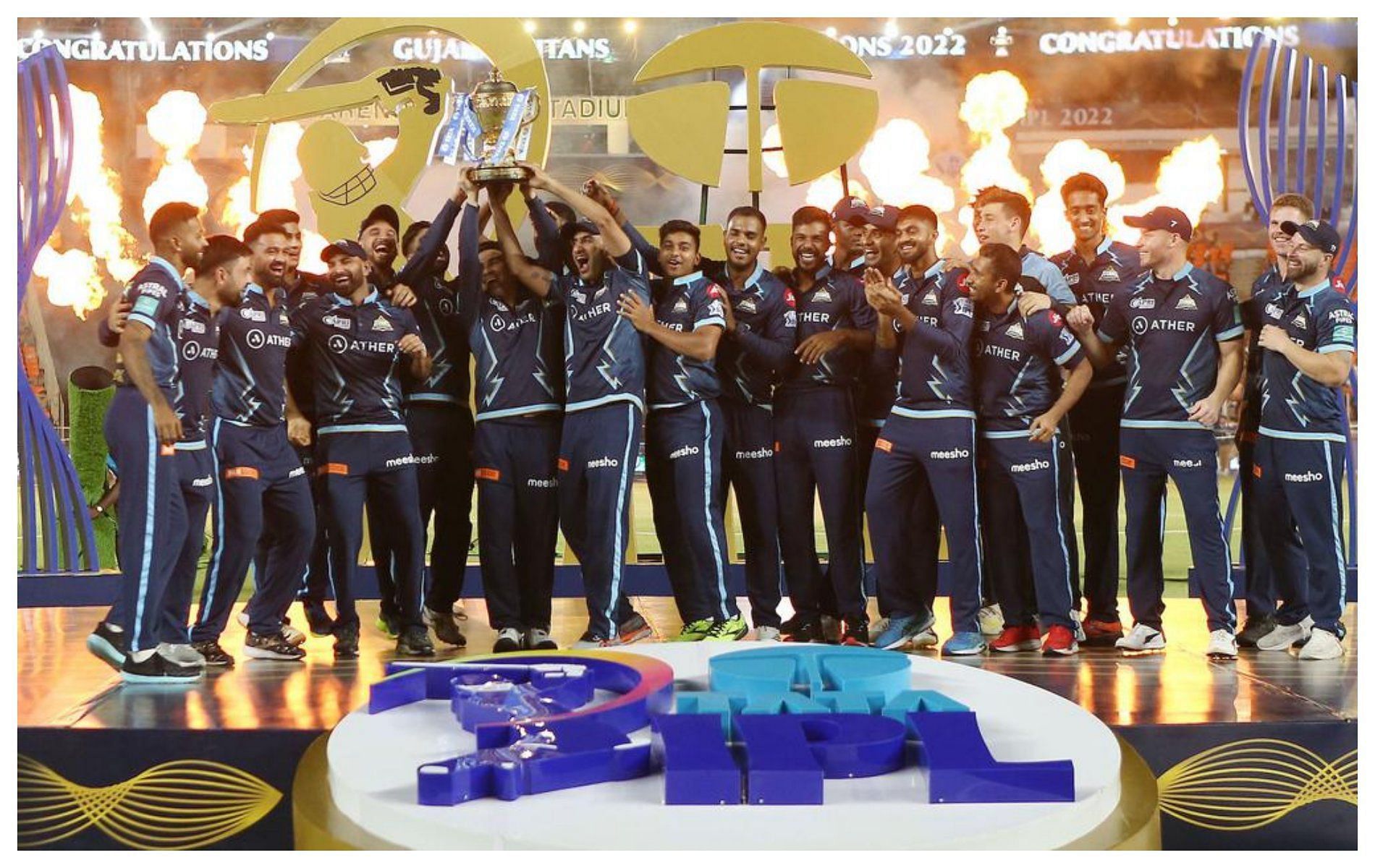 गुजरात टाइटन्स - आईपीएल 2022 विजेता (इमेज - बीसीसीआई)