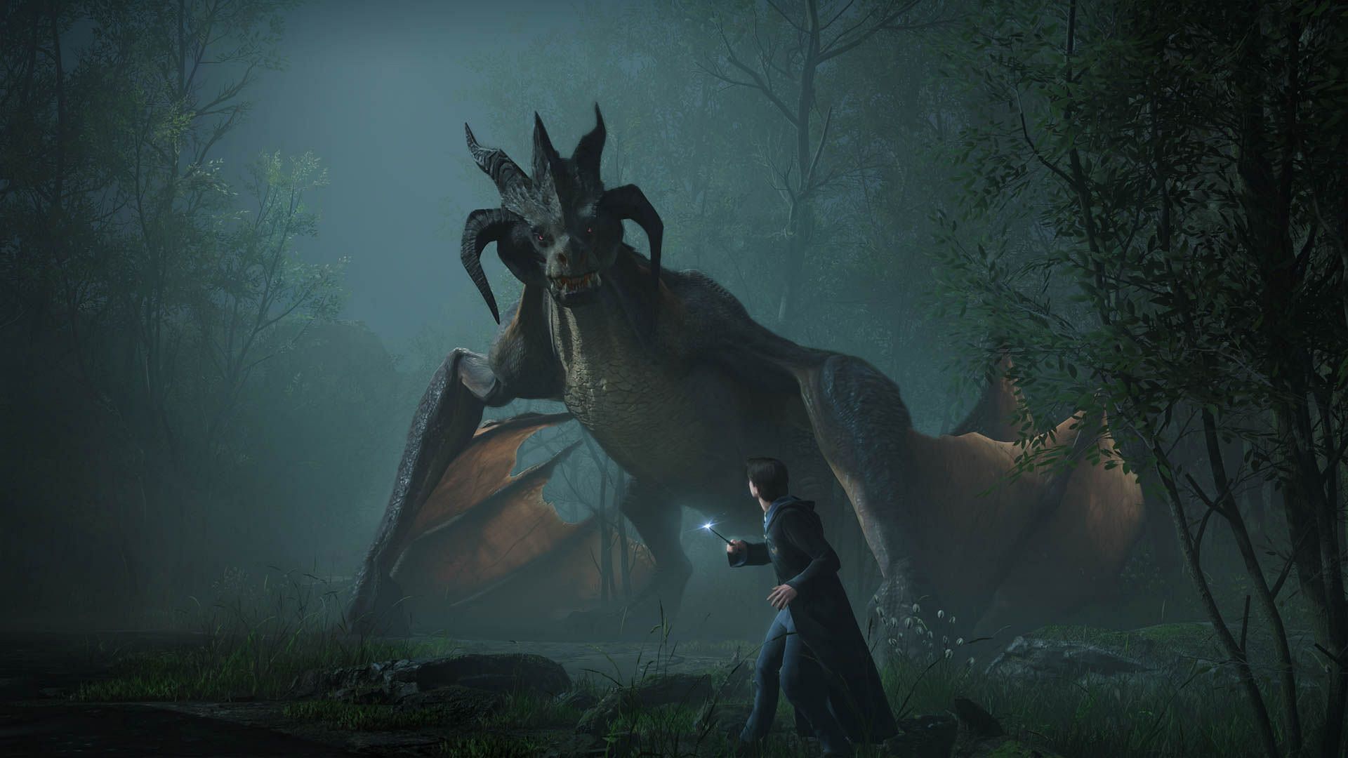 Squaring up against a dragon (Image via WB Games Avalanche)