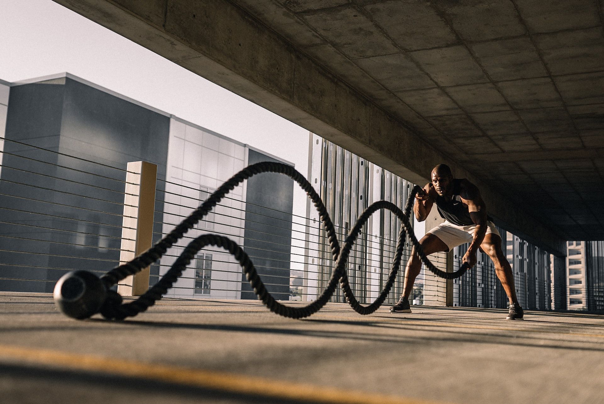 Battle ropes at discount home