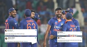 "Sri Lanka lose to Virat Kohli by 93 runs" - Fans react as Team India script history, beat Sri Lanka by 317 runs in IND vs SL 3rd ODI