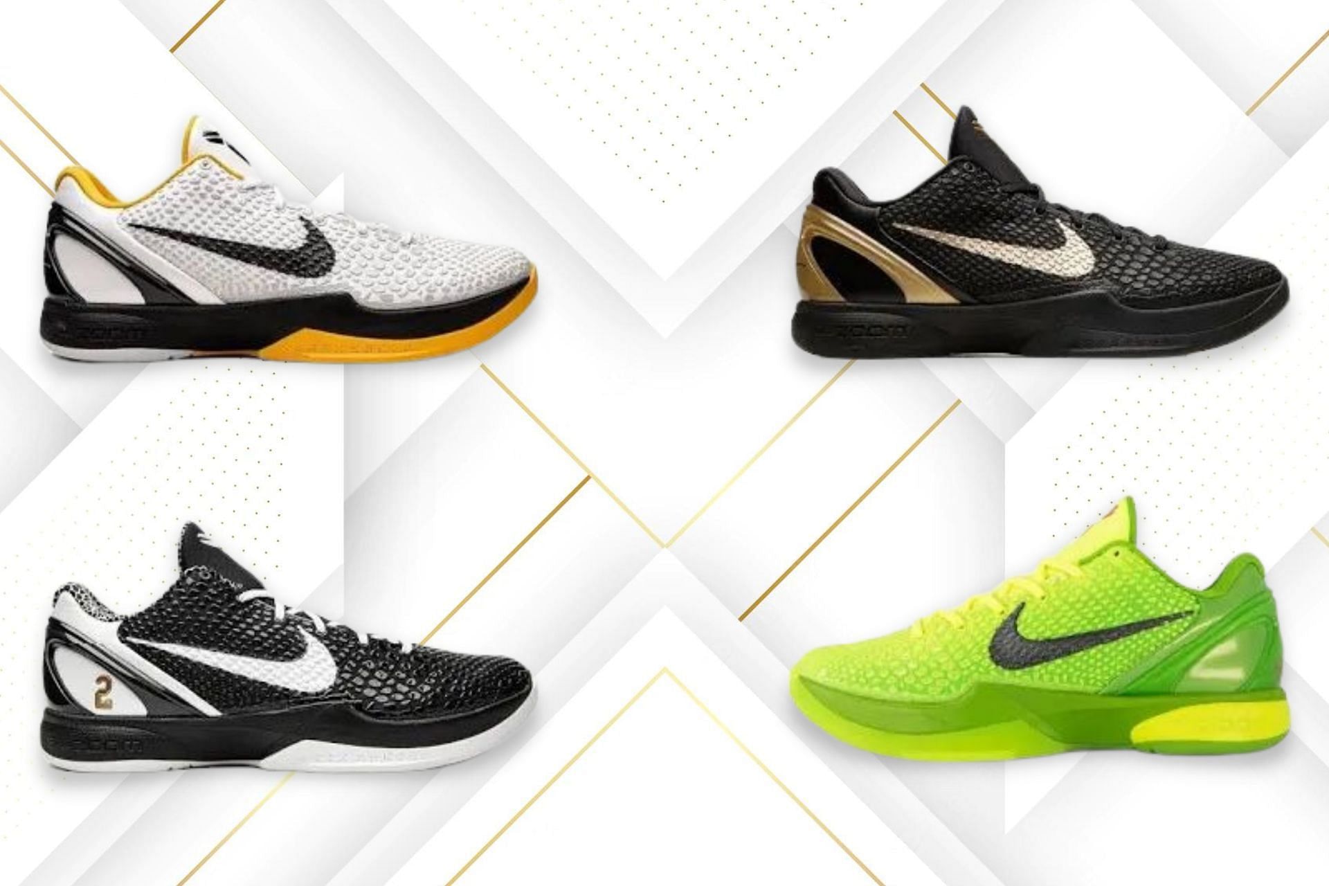 5 best Nike Kobe 6 of all time (Image via Sportskeeda) 