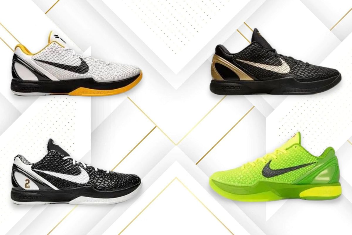 5 best Nike Kobe 6 sneakers of all time