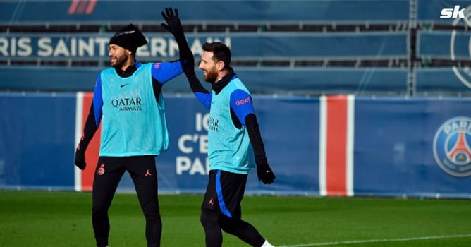 Lionel Messi and Neymar combine to complete genius move in PSG training (WATCH)