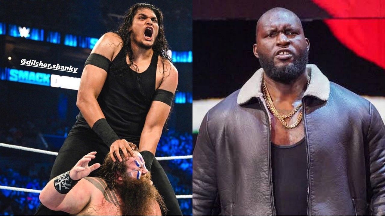 भारतीय WWE सुपरस्टार शैंकी और ओमोस