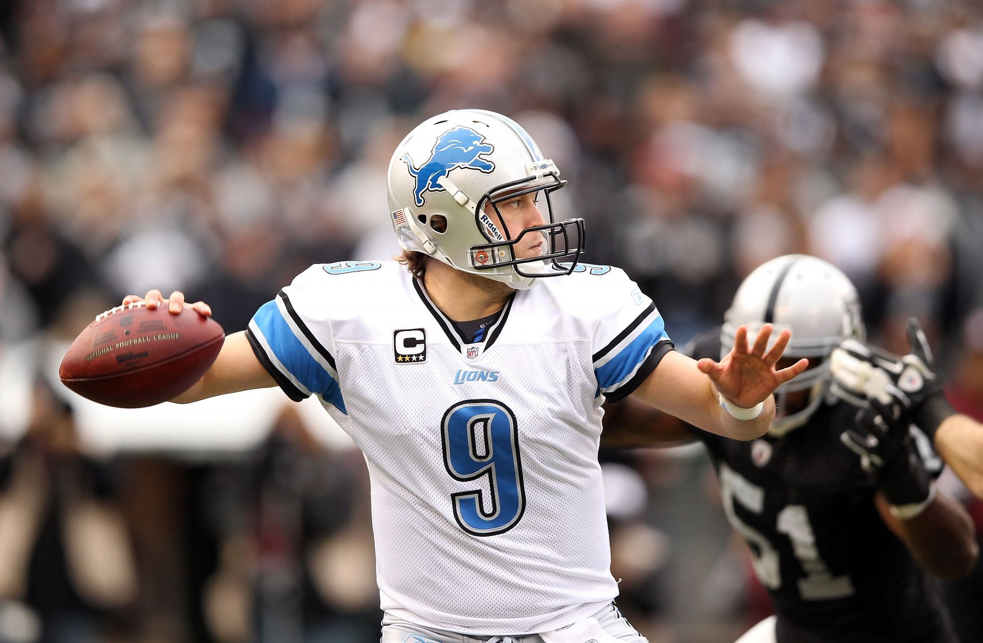 Matthew Stafford led the Detroit Lions to the playoffs during the 2011 season.