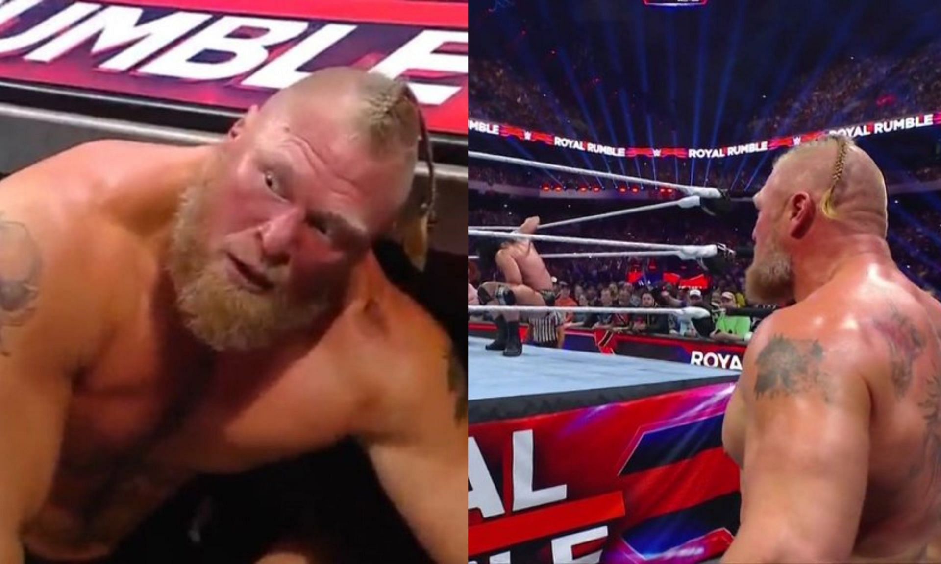  WWE Royal Rumble 2023 में ब्रॉक लैसनर को लगा झटका