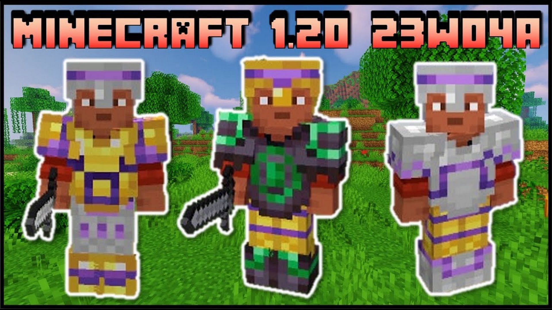 Minecraft players can now customize and improve their armor via smithing templates (Image via MaxStuff/YouTube)